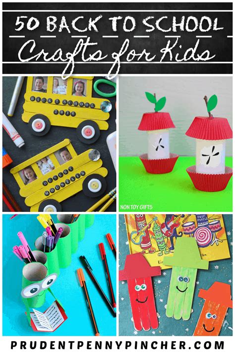 50 DIY Back to School Crafts - Prudent Penny Pincher