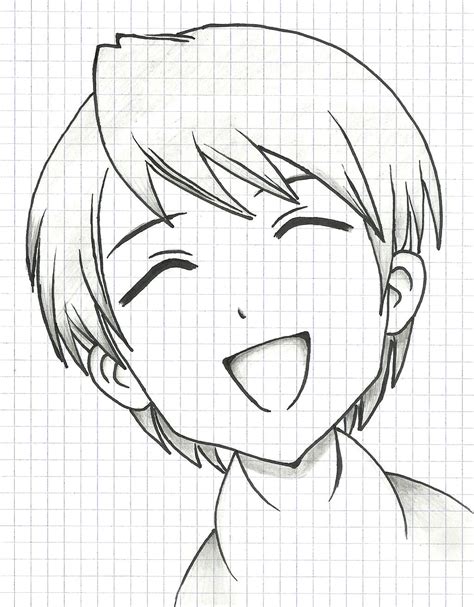 Laughing Manga Boy by AurorynDragon on DeviantArt