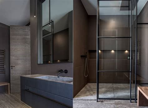 Luxury and industrial sleek bathroom designs | RWD