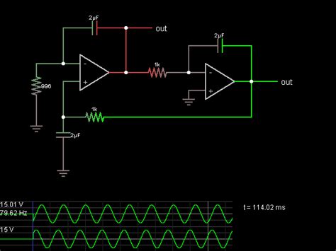 Sine Wave Generator - Circuit Simulator