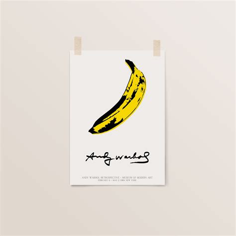 Banana | Andy Warhol – Studio93