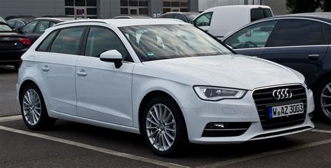 File:Audi A3 Sportback 1.4 TFSI Ambition (8V) – Frontansicht, 11. August 2013, Wuppertal.jpg ...