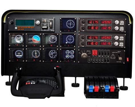 Buy Meza Cockpit Simulator Panel Kit - Pre-Cut Flight Sim ing Set - Compatible with Logitech ...