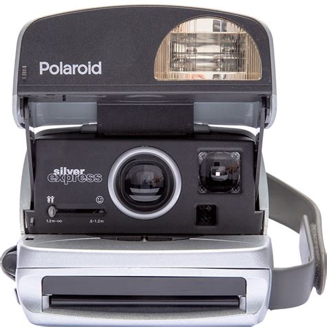 Polaroid Originals 600 Express Instant Camera (Silver) 004727