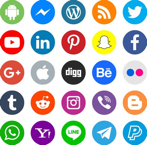 Download Download Icons Social Media Svg Eps Png Psd Ai Vector - High Resolution Social Media ...