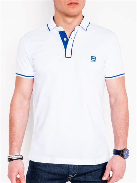 Men's plain polo shirt S920 - white | MODONE wholesale - Clothing For Men