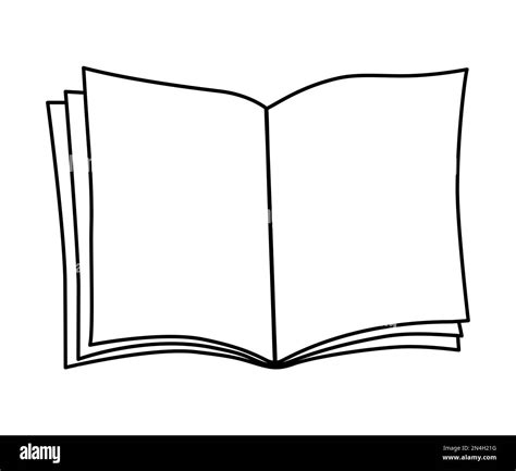 School Book Clipart Black And White