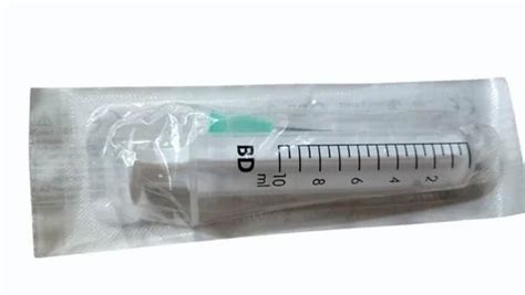 10ml Disposable Syringes With Needles, 21G at Rs 11/piece in Thane | ID: 2851576933262