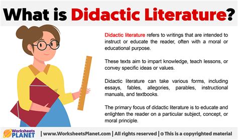 What is Didactic Literature?