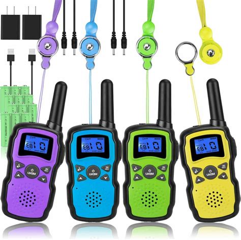 Walkie Talkies for Kids Adults Rechargeable Long Range