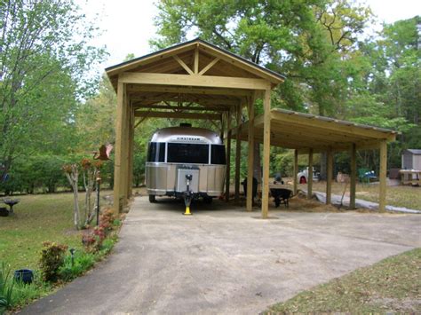 Plan Carport Bois Double Pente