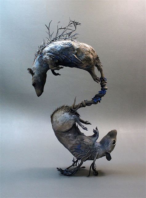 Delicately fantastic sculptures merging animals and plants – Vuing.com