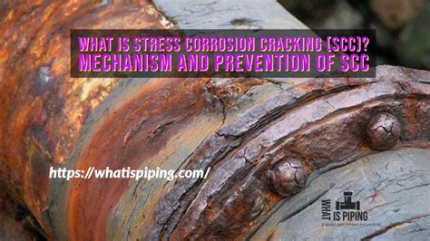 What is Stress Corrosion Cracking (SCC)? Mechanism and Prevention of SCC – What Is Piping