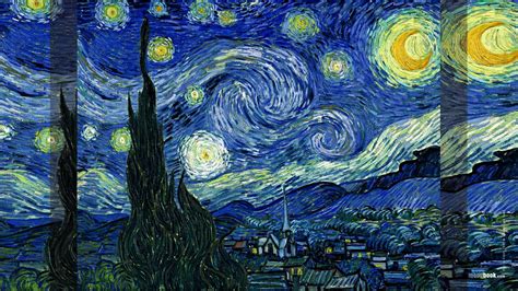 🔥 Download Starry Night Vincent Van Gogh by @fnorris | Fine Art Wallpapers 1920x1080, Fine Art ...