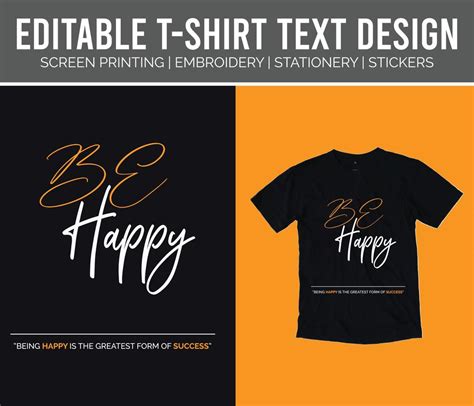 Typography geometric inspirational quotes black templates t shirt design and screen printing ...