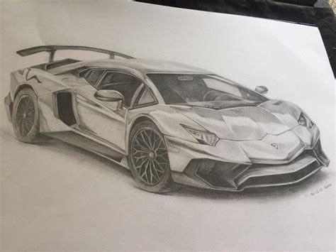 Lamborghini Car Drawing Very Easy