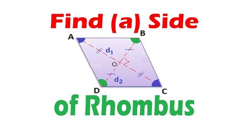 Rhombus Formula