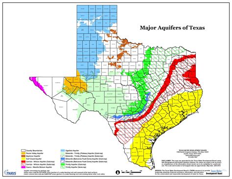 Map Major_Aquifers_8x11 – Central Texas Groundwater Conservation District