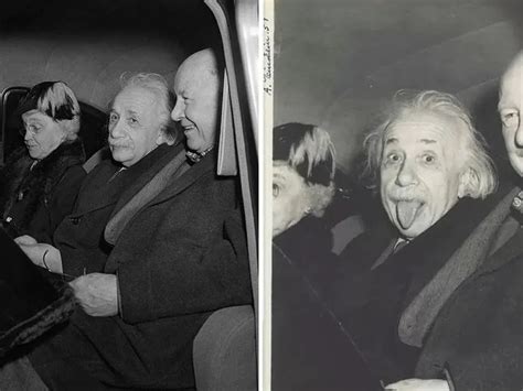 Unveiling the story behind the iconic photograph of Einstein sticking out his tongue in 1951