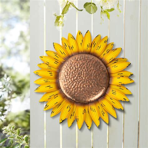 Hometrends Sunflower Metal Wall Art | Walmart Canada