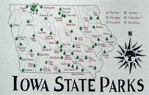 Iowa State Parks Map: Your Ultimate Guide To Exploring Iowa’s Natural Wonders - 2023 Calendar ...