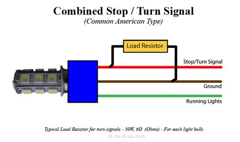 Led Turn Signal Load Resistor Wiring Diagram - Collection - Faceitsalon.com