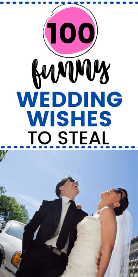 Five Tips to Craft Funny Wedding Wishes; 100 Ideas to Steal