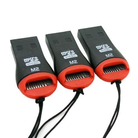 3 x USB 2.0 Micro SD Card Adapter Reader Writer SDHC MMC Micro Sd 2528c-in Card Readers from ...