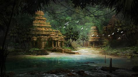 Jungle Ruins by hamaterasu25 on DeviantArt