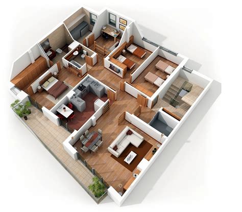 19 Family House 4 Bedroom House Floor Plans 3D Memorable – New Home Floor Plans