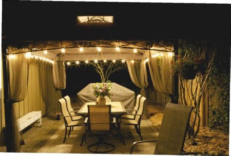 Best 15+ of Outdoor Hanging Gazebo Lights