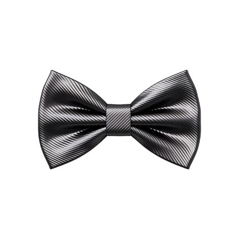 Classic black bow tie 26826527 PNG