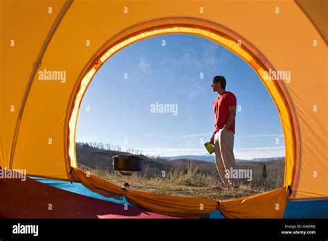 Camping in Grand Teton National Park CA Stock Photo - Alamy