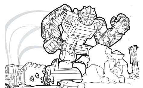 Rescue Bots Bumblebee Coloring Pages