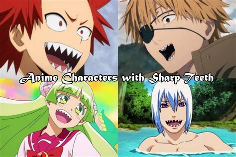 15 Best Anime Characters with Sharp Teeth | List - OtakusNotes