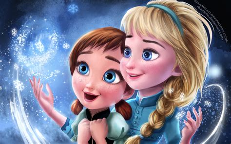 Frozen Elsa And Anna Wallpapers - Wallpaper Cave