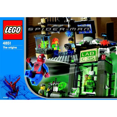 LEGO Spider-Man and Green Goblin - The origins Set 4851 Instructions | Brick Owl - LEGO Marketplace