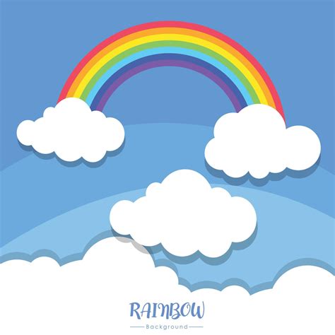 rainbow and sky icon vector illustration. 12873516 Vector Art at Vecteezy