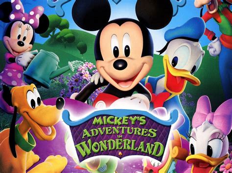 Mickey Mouse Clubhouse Dvd Closing Wonderland - photos and vectors