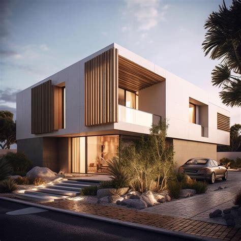 Premium AI Image | Photo 3d rendering of modern house