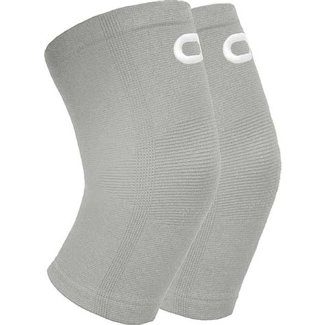 Premium Knee Brace Compression Sleeve - Gray - Crucial Compression