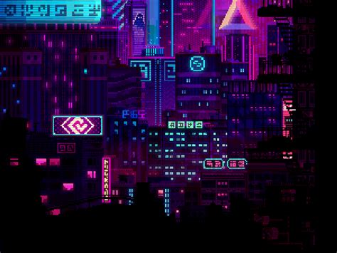 19+ 8 Bit Neon Wallpaper Background