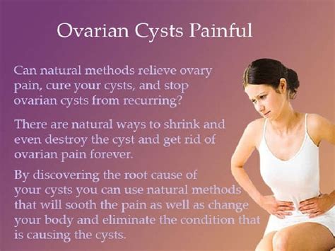 Ovarian Cysts Painful