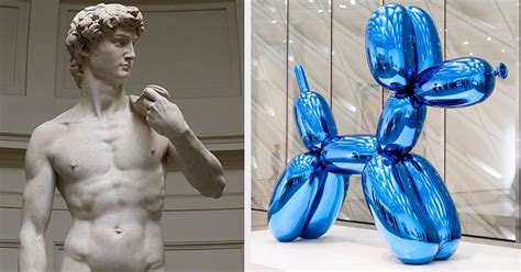 20 Famous Sculptures in History from Michelangelo to Jeff Koons