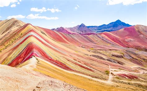 Vinicunka Mountains - Peru is known as the Rainbow Mountains, one of the most beautiful ...