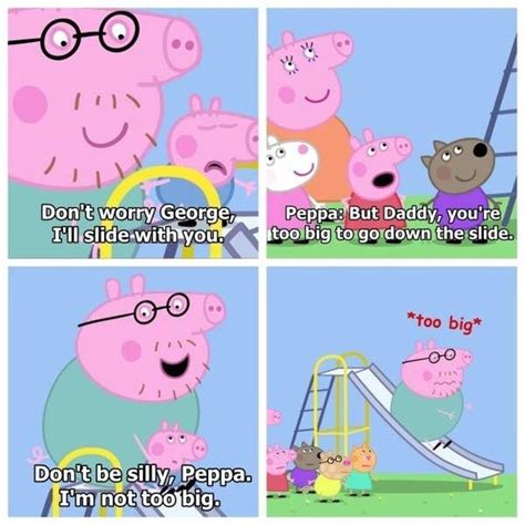 17 Times Peppa Pig Was Just An Absolute Savage | Peppa pig memes, Peppa pig funny, Peppa pig