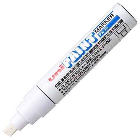 Uni Paint Marker PX-30 Broad White | Pen Store