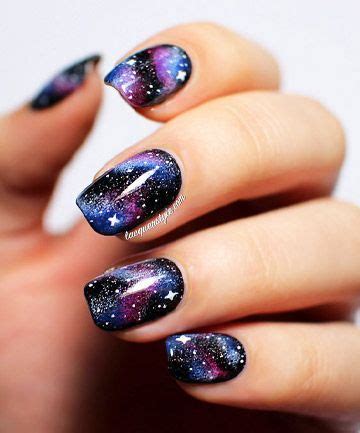 Purple Galaxy Nails Pictures, Photos, and Images for Facebook, Tumblr, Pinterest, and Twitter