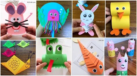 DIY Animal Paper Crafts: Learning Through Creativity - Kids Art & Craft