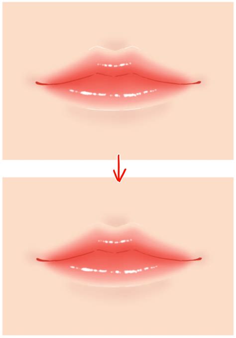 How To Draw Cute Anime Lips | Lipstutorial.org